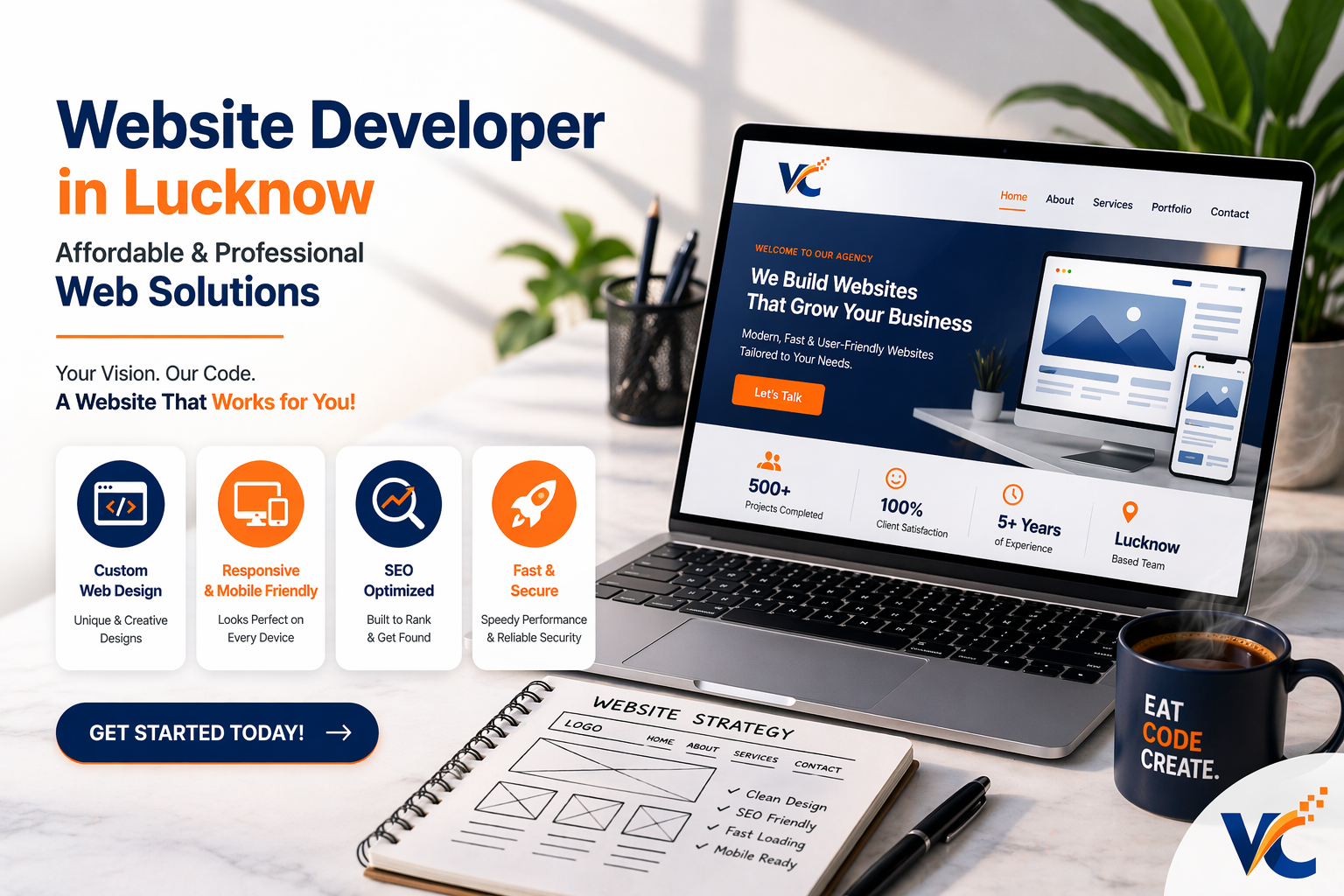 Website Developer in Lucknow