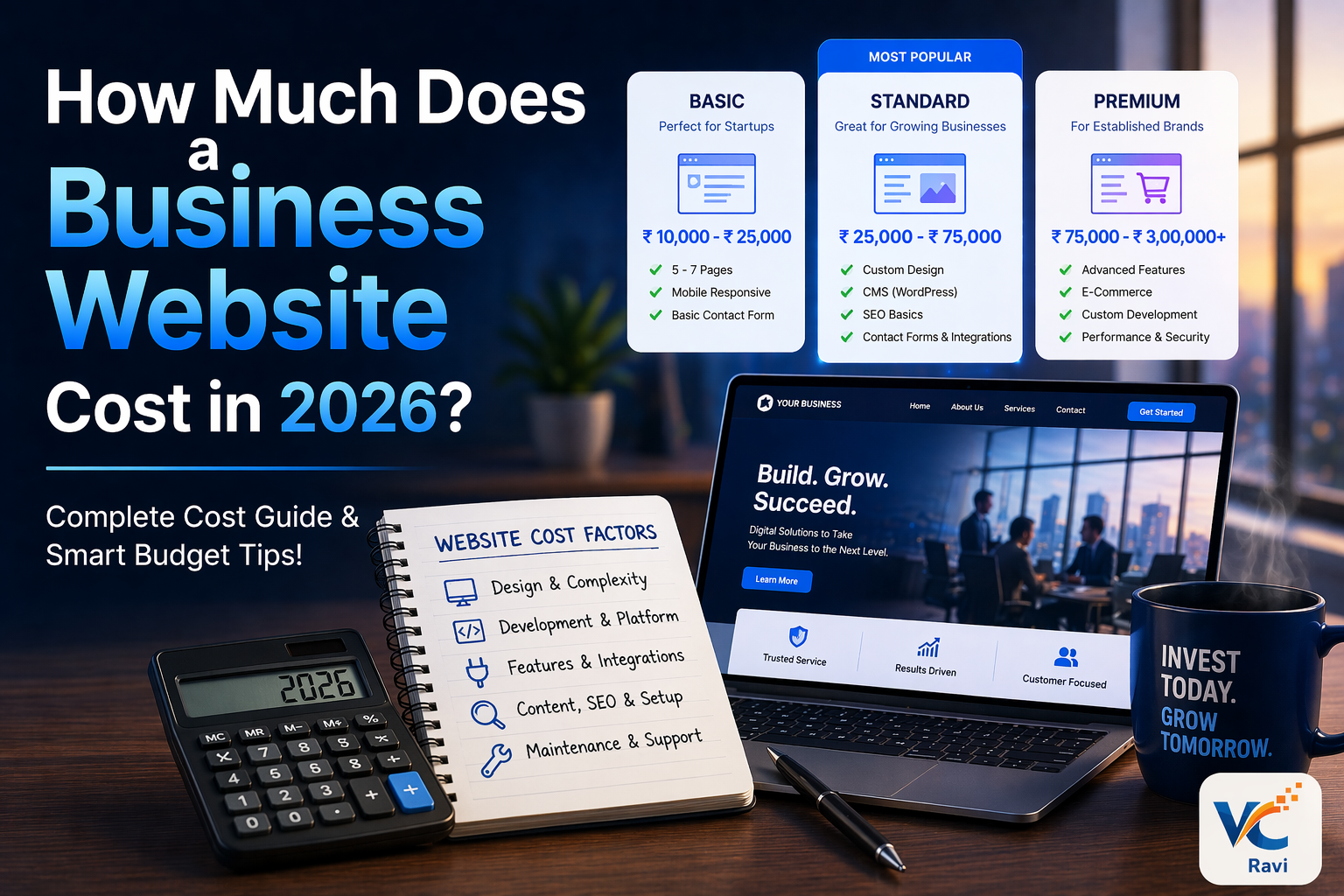 How Much Does a Business Website Cost in 2026